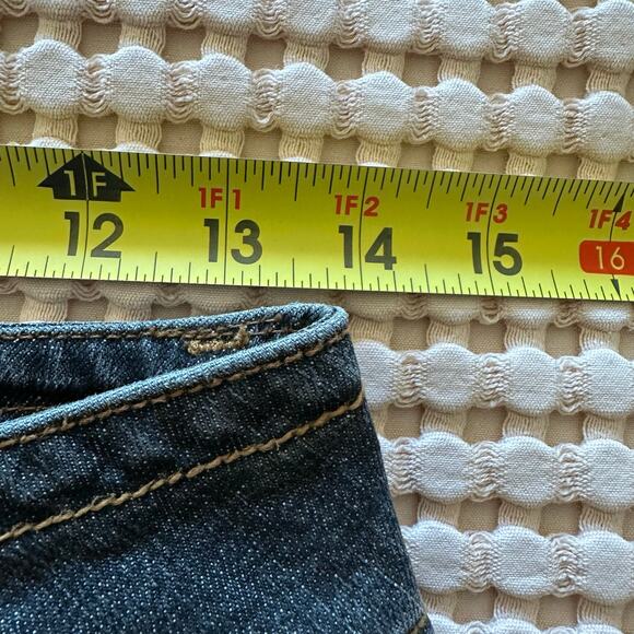 Vintage Y2K Cabi Low Rise Boot Cut Jeans Flap Pockets Rodeo Coyote Ugly Size 4 - Picture 8 of 10